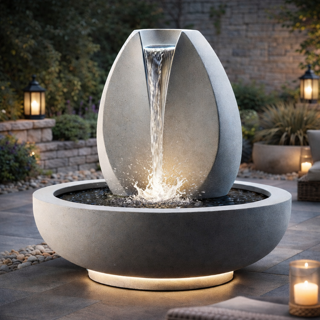 Flow fountain